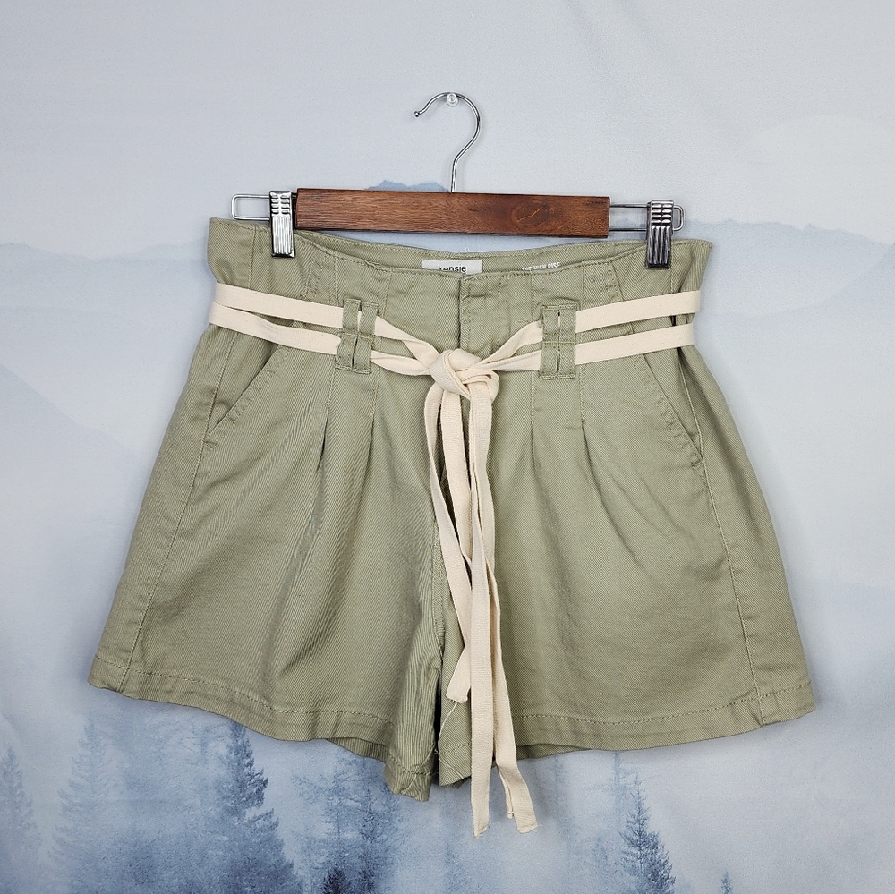 Kensie High Rise Short Green Women's Size 4